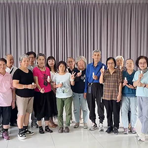 芳療課結束大合影